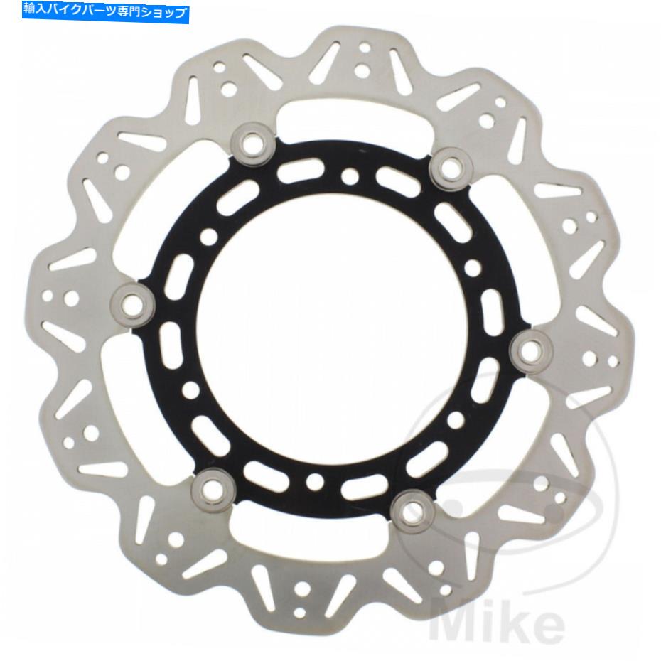 Brake Disc Rotors EBCフロントブレーキディスクVEEローターブラックヤマハXJR 1300 2005 EBC Front Brake Disc Vee Rotor Black Yamaha XJR 1300 2005【並行輸入品】