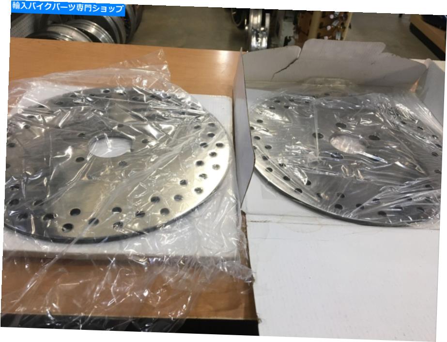 Brake Disc Rotors ステンレススチールクロムフロントローター11.5” Stainless steel chrome front rotors 11.5”【並行輸入品】