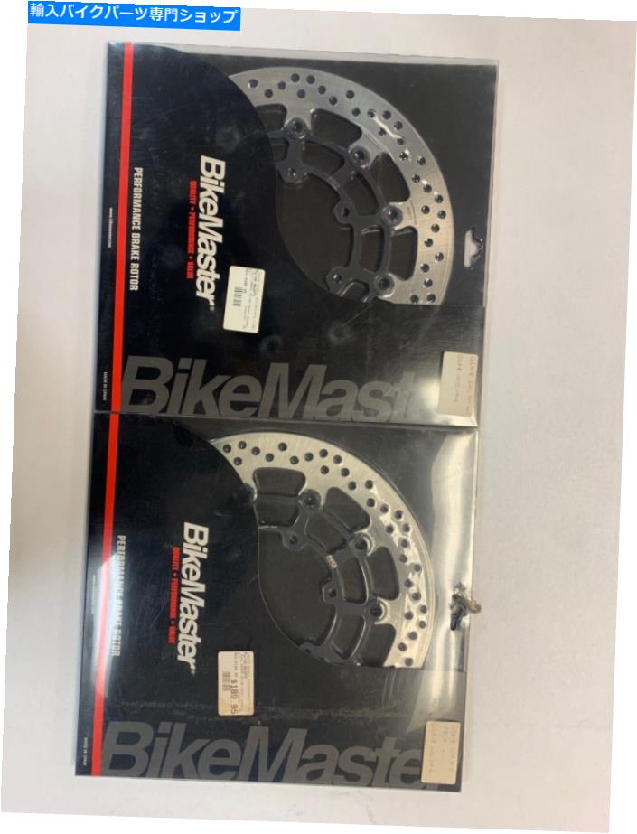 Brake Disc Rotors スズキGSXR1000 GSXR 600バイクマスターブレーキローターペアx2 Suzuki GSXR1000 GSXR 600 Bike Master Brake Rotors Pair x2【並行輸入品】