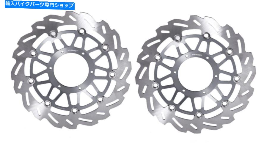 Brake Disc Rotors CBR1100XXブラックバードフロントブレーキディスクローターセット波 CBR1100XX Blackbird Front Brake Disc Rotor Set Wave【並行輸入品】|Us Custom Parts Shop USDM