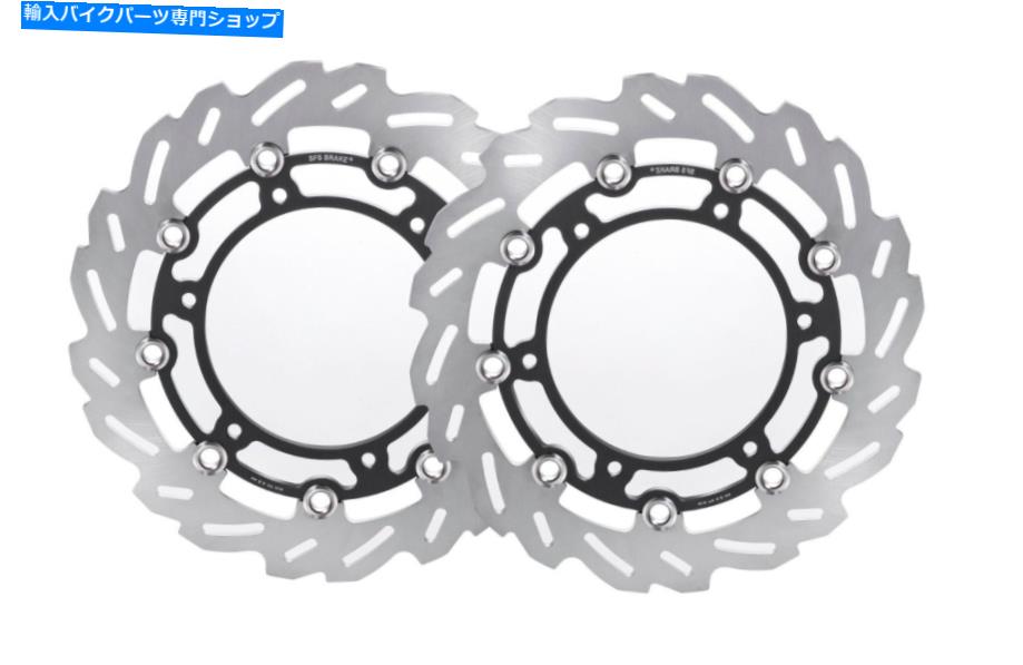 Brake Disc Rotors ヤマハYZF R1 98-01フロントブレーキディスクローターセット Yamaha YZF R1 98-01 Front Brake Disc Rotor Set【並行輸入品】
