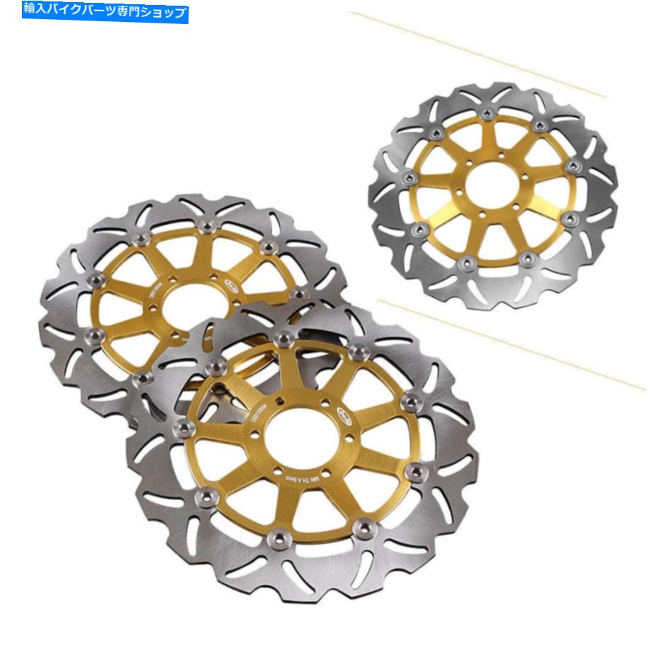 Brake Disc Rotors フロントブレーキディスクローターモーターフィットヤマハFZ750 FZR 600 XJR TZ 250 TDM TRX 850 Front Brake Disc Rotors Motor Fit YAMAHA FZ750 FZR 600 XJR TZ 250 TDM TRX 850【並行輸入品】