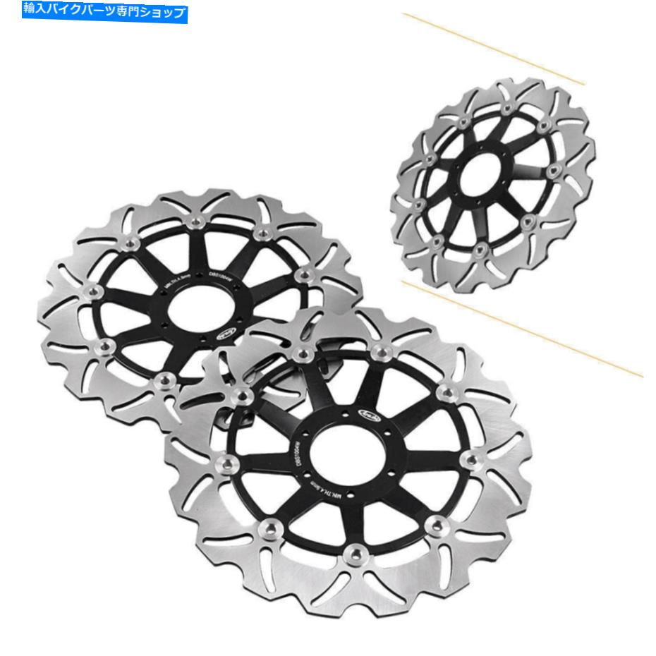 Brake Disc Rotors フロントブレーキディスクロータースチールパッドフィットホンダCBR600F4 99-00＆CBR600F4 1998-2010 Front Brake Disc Rotors Steel Pad Fit Honda CBR600F4 99-00 & CBR600F4 1998-2010【並行輸入品】 62,315円
