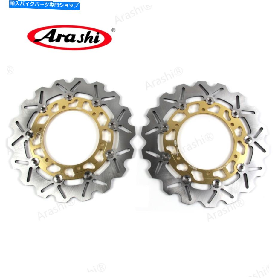 Brake Disc Rotors ヤマハXJR -1300 1999-2017 2016 2015 2014 2014 2013 GG用のアラシフロントブレーキローター Arashi Front Brake Rotors For Yamaha XJR-1300 1999 - 2017 2016 2015 2014 2013 GG【並行輸入品】|Us Custom Parts Shop USDM
