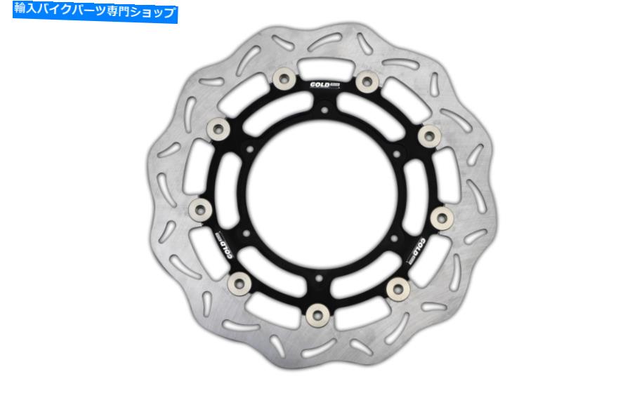 Brake Disc Rotors KTM 1190 Adventure 2013 2015 2015のフロントウェイブブレーキディスクゴールドフレン2016 Front Wavy Brake Disc Goldfren For KTM 1190 Adventure 2013 2014 2015 2016【並行輸入品】