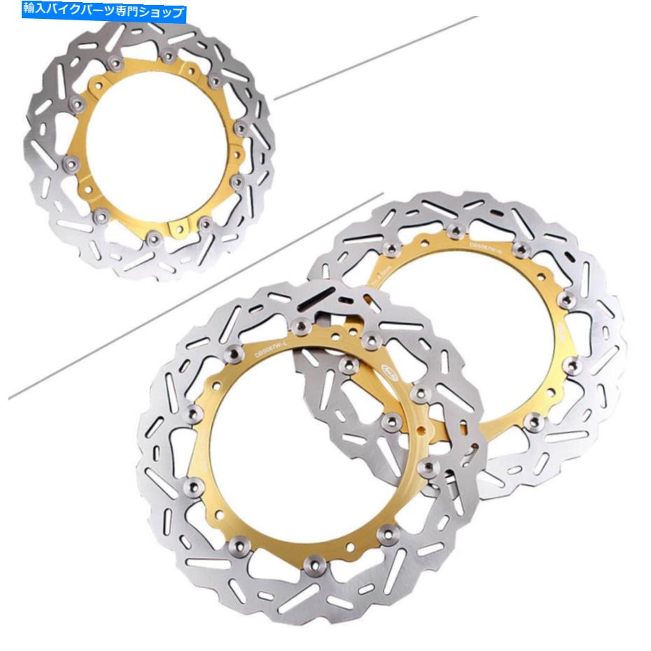 Brake Disc Rotors 1ペアフロントブレーキディスクローターフィットBMW S1000RR S1000RR ABS 2009-14/ S1000R 13-15 1 Pair Front Brake Disc Rotors Fit BMW S1000RR S1000RR ABS 2009-14/ S1000R 13-15【並行輸入品】