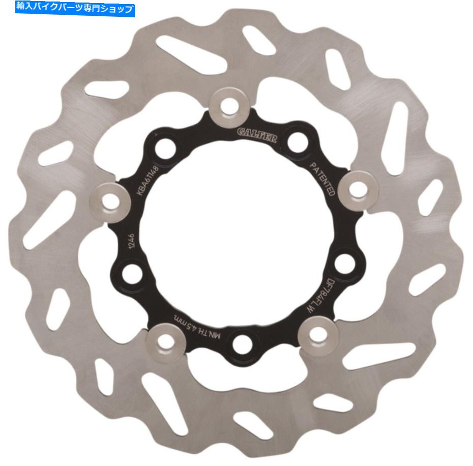 Brake Disc Rotors フローティングウェーブブレーキローターガルファーDF784FLWリアディスク Floating Wave Brake Rotor Galfer DF784FLW Rear Disc【並行輸入品】
