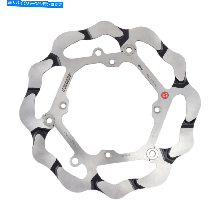 Brake Disc Rotors ブレーキs3 batflyセミフロートフロントブレーキローター260mm（S34012） Braking S3 Batfly Semi-Floating Front Brake Rotor 260mm (S34012)【並行輸入品】