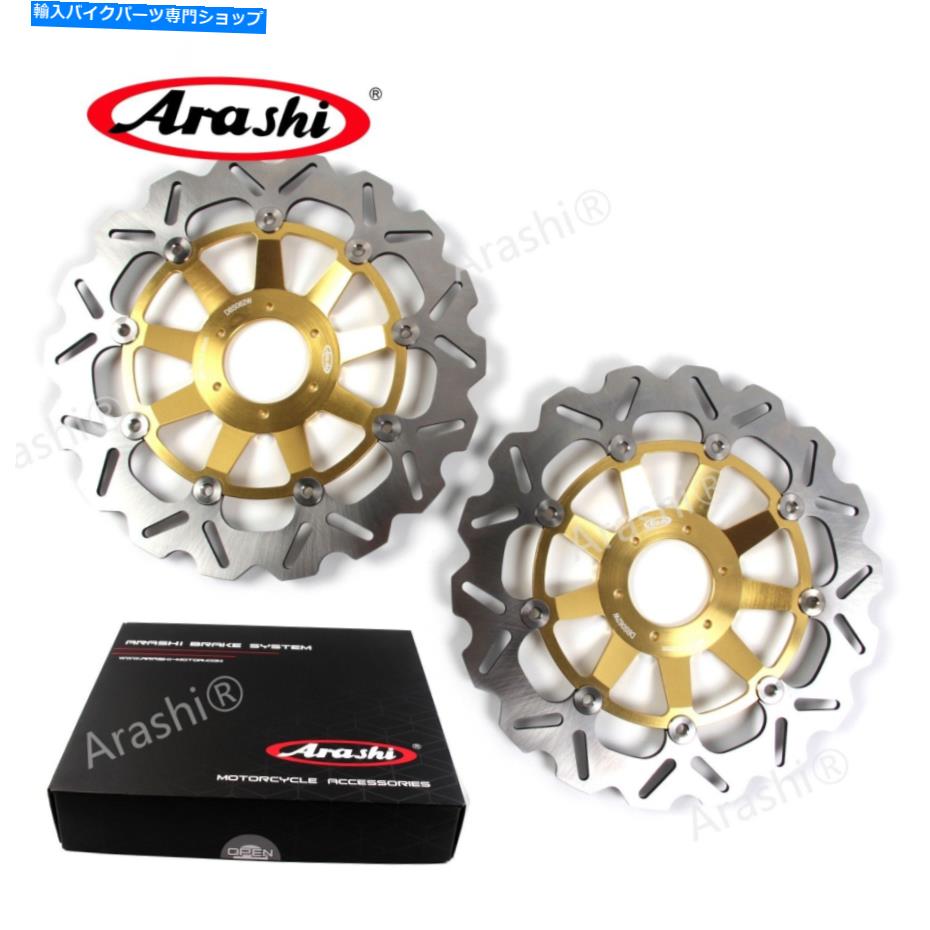 Brake Disc Rotors Honda CBR1100XX 1999-2007 2006 2005 2004 2003 2002 G0Dのフロントブレーキローター Front Brake Rotors For Honda CBR1100XX 1999 - 2007 2006 2005 2004 2003 2002 G0D【並行輸入品】