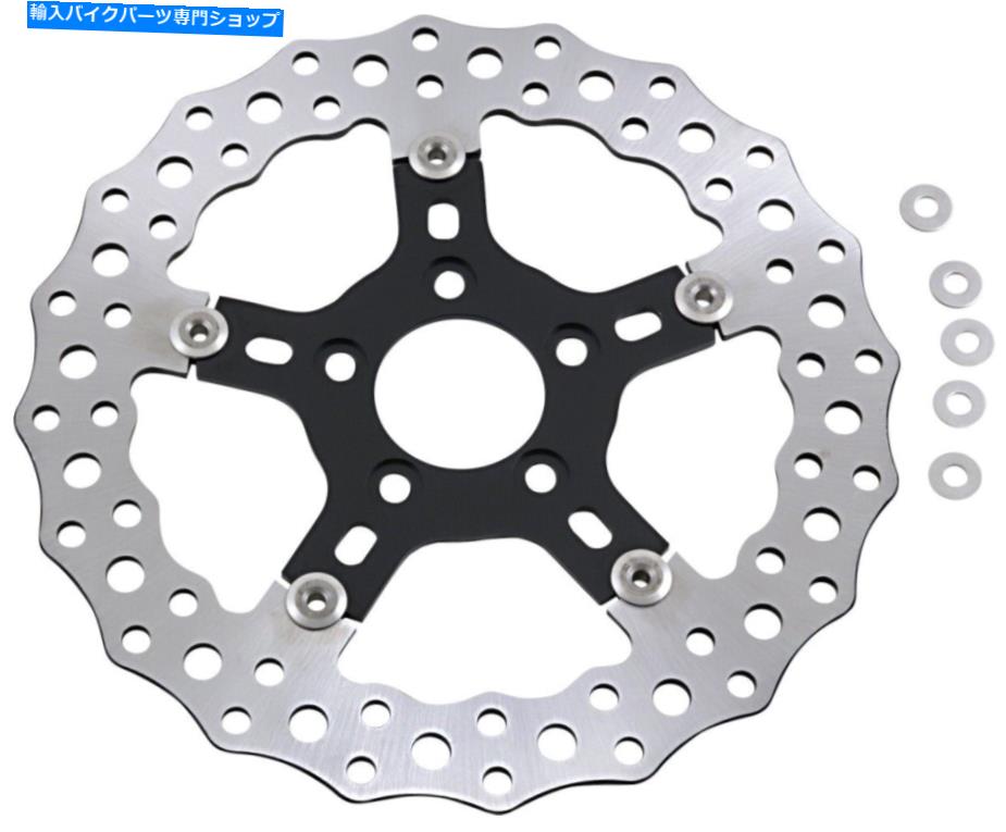 Brake Disc Rotors 輪郭フロートフロント/リアブレーキローター300mm Arlen Ness 02-787 Contour Floating Front/Rear Brake Rotor 300mm Arlen Ness 02-787【並行輸入品】