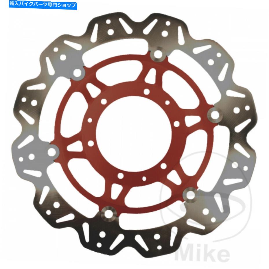 Brake Disc Rotors EBCフロントブレーキディスクVEEローターレッドホンダCBR 600 RR 2012 EBC Front Brake Disc Vee Rotor Red Honda CBR 600 RR 2012【並行輸入品】