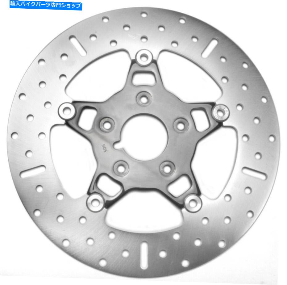 Brake Disc Rotors EBC 5ボタンフローターワイドバンドブレーキローターブラックFSD009BLK EBC 5 Button Floater Wide Band Brake Rotor Black FSD009BLK【並行輸入品】