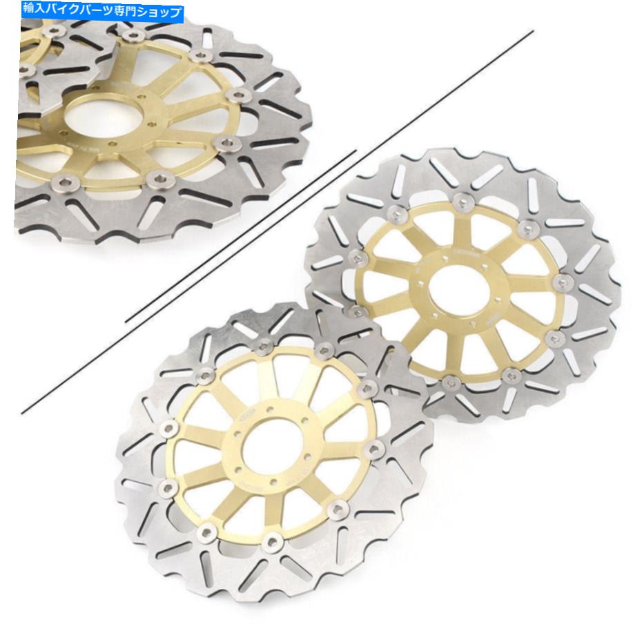 Brake Disc Rotors フロントブレーキディスクローターパッドホンダ95-98 CBR600RR＆94-97 CBR 900RR VFR 750F Front Brake Discs Rotors Pad For Honda 95-98 CBR600RR & 94-97 CBR 900RR VFR 750F【並行輸入品】