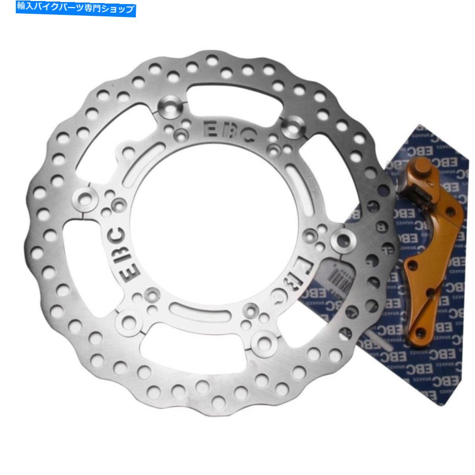 Brake Disc Rotors EBC OSX6028特大カーボンファイバールックブレーキローターキットヤマハWR250F、WR400F、WR4 EBC OSX6028 Oversized Carbon Fiber Look Brake Rotor Kit Yamaha WR250F,WR400F,WR4【並行輸入品】