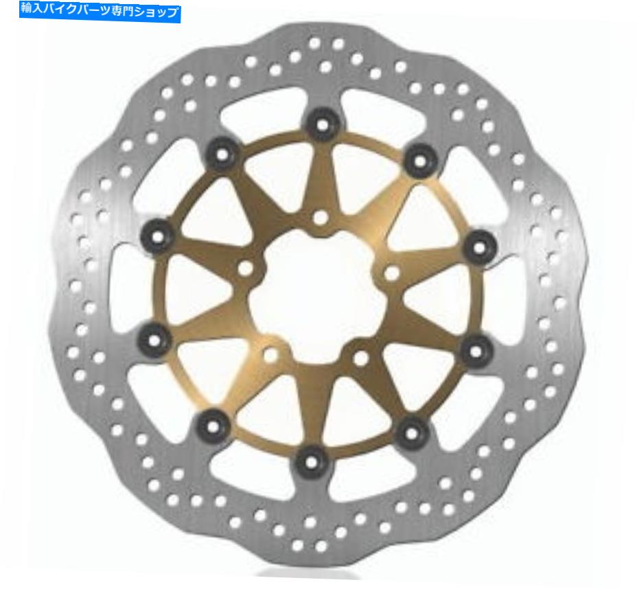 Brake Disc Rotors ストリートバイク用のバイケマスターライト認定輪郭フロントブレーキローター458X BikeMaster Light Certified Contour Front Brake Rotors for Street Bikes 458X【並行輸入品】