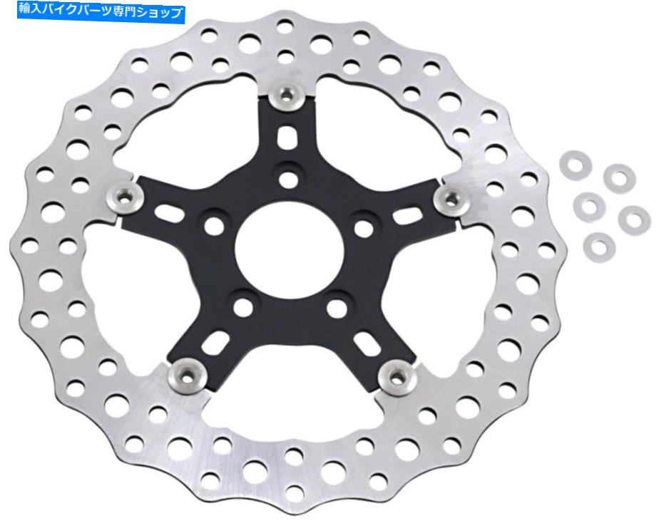 Brake Disc Rotors 輪郭フロートブレーキローター292mm Arlen Ness 02-786 Contour Floating Front Brake Rotor 292mm Arlen Ness 02-786【並行輸入品】