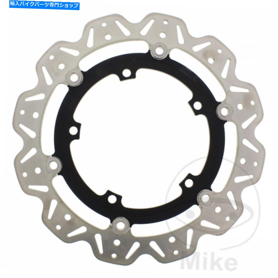 Brake Disc Rotors EBCフロントブレーキディスクVeeローターブラックトライアンフスピードトリプル1050 EFI 2010 EBC Front Brake Disc Vee Rotor Black Triumph Speed Triple 1050 EFI 2010【並行輸入品】