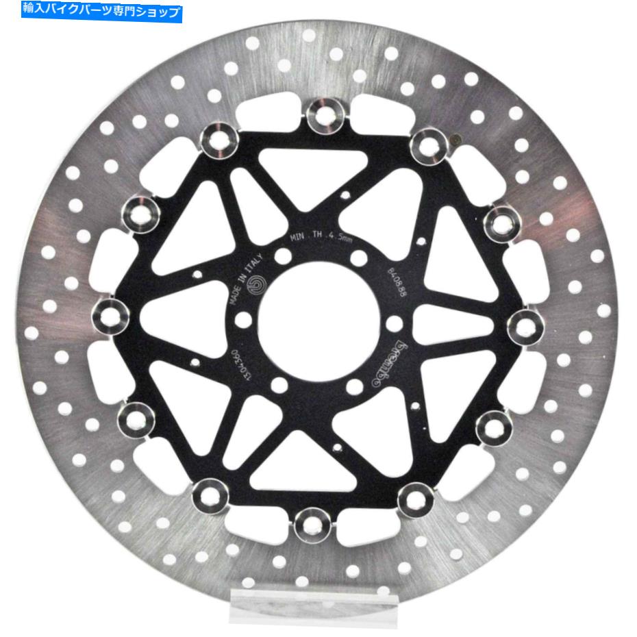Brake Disc Rotors Brembo Disco Freno Flottante Anteriore S.oro BMW S 1000 R（K63-偽造ホイール） BREMBO DISCO FRENO FLOTTANTE ANTERIORE S.ORO BMW S 1000 R (K63 - forged wheels)【並行輸入品】