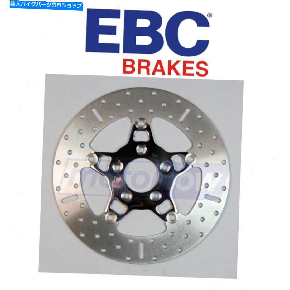 Brake Disc Rotors EBCフロント5ボタンフローターワイドバンドブレーキローター2001-2006ハーレーHL EBC Front 5 Button Floater Wide Band Brake Rotor for 2001-2006 Harley hl【並行輸入品】
