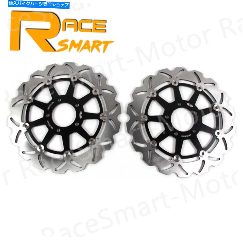 Brake Disc Rotors スズキGSXR750 1996-2003 1998 1998 1999 2000 2001のフロントブレーキディスクローター Front Brake Discs Rotors For Suzuki GSXR750 1996 - 2003 1997 1998 1999 2000 2001【並行輸入品】