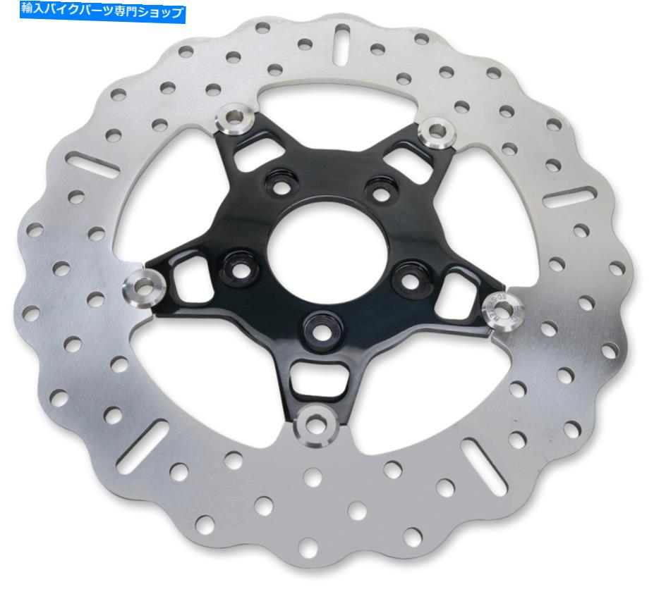Brake Disc Rotors EBC 5ボタンフローターコンターワイドバンドブレーキローターFSD012CBLK EBC 5 Button Floater Contour Wide Band Brake Rotor FSD012CBLK【並行輸入品】
