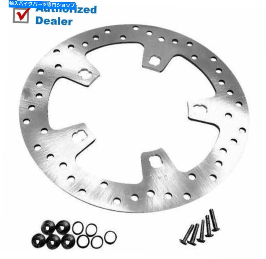 Brake Disc Rotors ポリッシュされたステンレス磨かれたエンフォーサーフロントブレーキローター2014+ハーレーツーリング Polished Stainless Polished Enforcer Front Brake Rotor 2014+ Harley Touring【並行輸入品】 58,410円