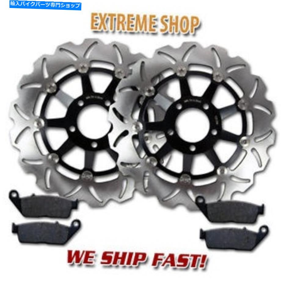 Brake Disc Rotors スズキGSX400のフロントブレーキローター+パッド（1994-1996）RF 400＆RF 600（1993-1997） Front Brake Rotor+Pads for Suzuki GSX400 (1994-1996) RF 400 & RF 600 (1993-1997)【並行輸入品】 57,052円