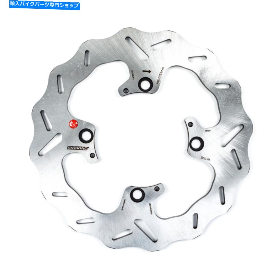 Brake Disc Rotors ブレーキブレーキローターウェーブフィックスリアパート＃WF7515新規 BRAKING BRAKING ROTOR WAVE FIX REAR PART# WF7515 NEW【並行輸入品】