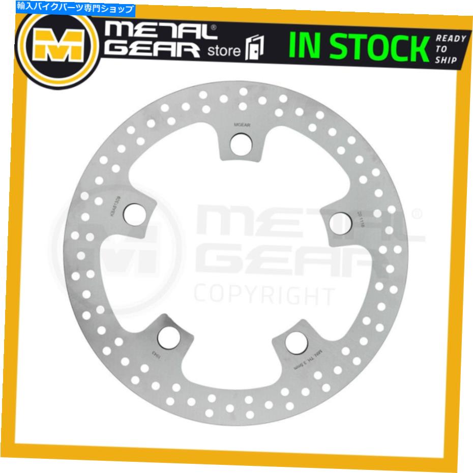 Brake Disc Rotors Honda GL 1800 Valkyrie F6C ABS 2015のブレーキディスクローターフロント左または右 Brake Disc Rotor Front Left or Right for HONDA GL 1800 Valkyrie F6C ABS 2015【並行輸入品】｜Us Custom Parts Shop USDM 63,162円