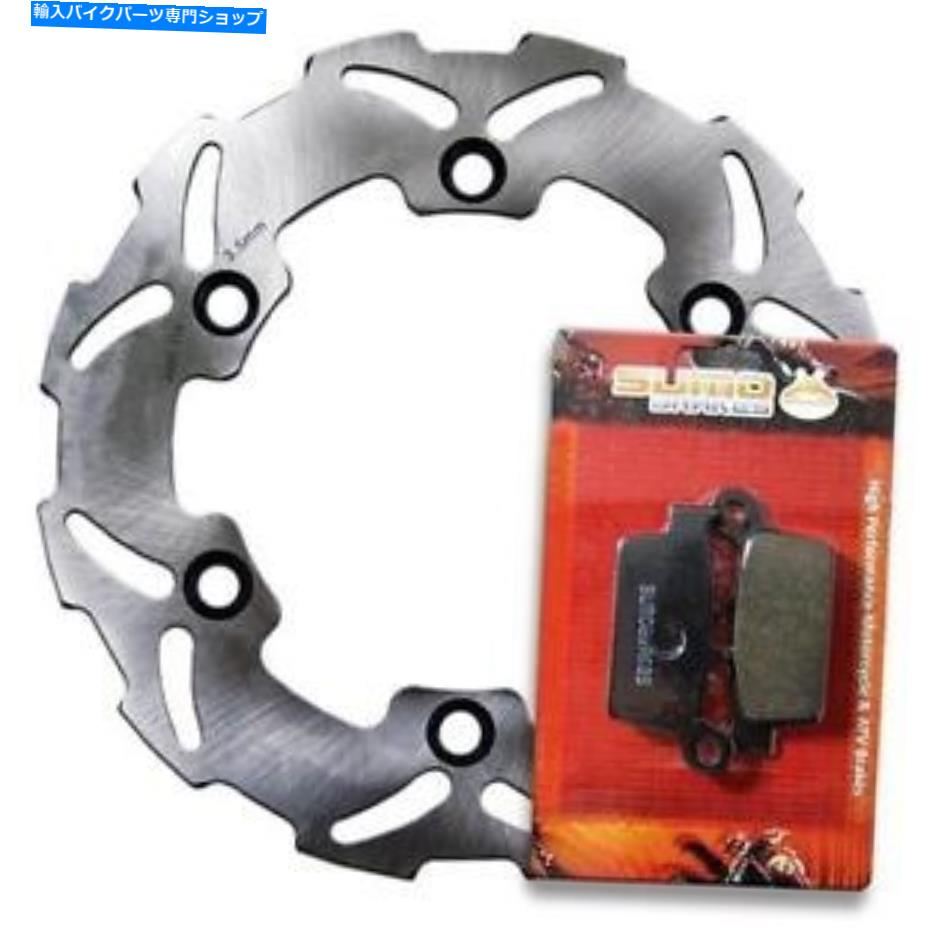 Brake Disc Rotors ホンダリア品質ブレーキディスクローター +パッドCR125 R CR250 R CR500 R [1987-1988] Honda Rear Quality Brake Disc Rotor + Pads CR125 R CR250 R CR500 R [1987-1988]【並行輸入品】｜Us Custom Parts Shop USDM