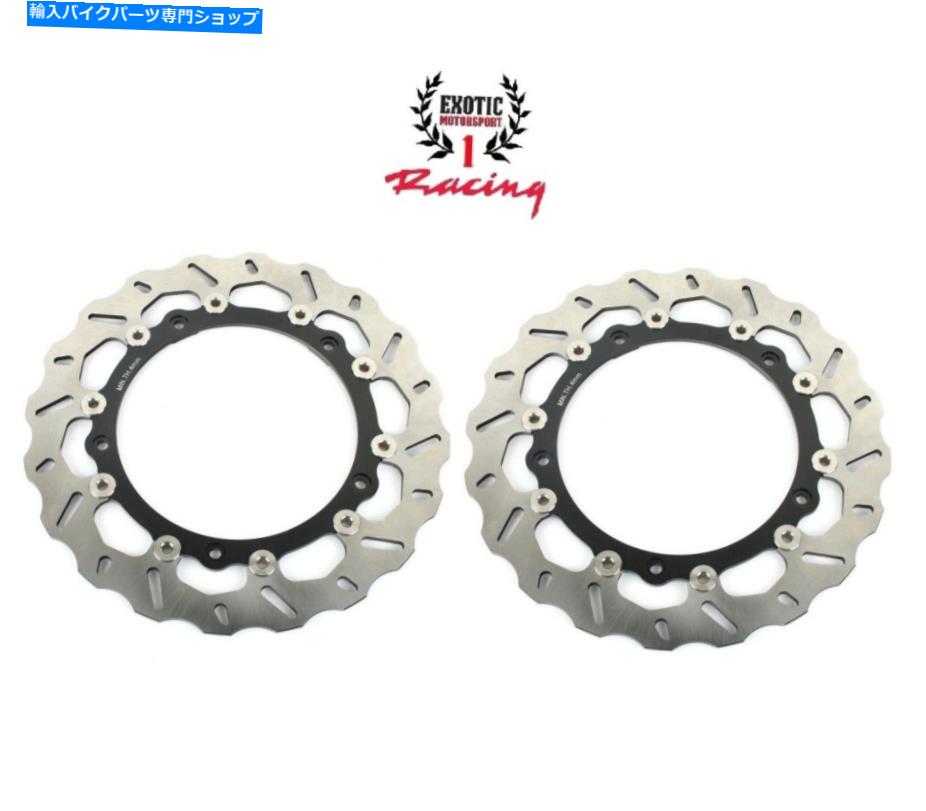 Brake Disc Rotors BMW S1000RR 09-15 S1000R S1000XR 2014-2017用の新しいフロントブレーキディスクローター New Front Brake Discs Rotors for BMW S1000RR 09-15 S1000R s1000XR 2014-2017【並行輸入品】|Us Custom Parts Shop USDM
