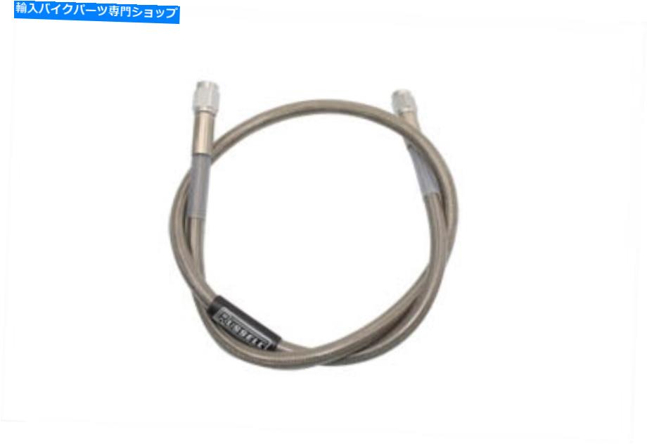 Hoses ステンレススチールブレーキホース28インチはハーレーデビッドソンに適合します Stainless Steel Brake Hose 28 inch fits Harley Davidson【並行輸入品】