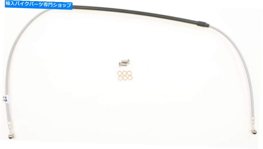 Hoses ガルファーステンレス鋼油圧フロントブレーキラインD412-1 Galfer Stainless Steel Hydraulic Front Brake Line D412-1【並行輸入品】