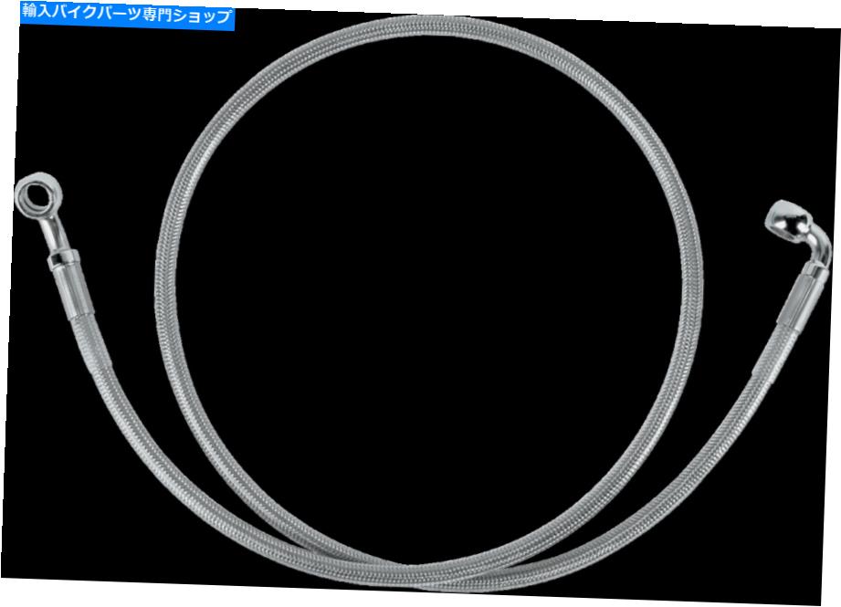 Hoses ブレーキライン - フロントはハーレーダビッドソン＃45202-97bに取って代わります Brake Line - Front Replaces Harley-Davidson # 45202-97B【並行輸入品】