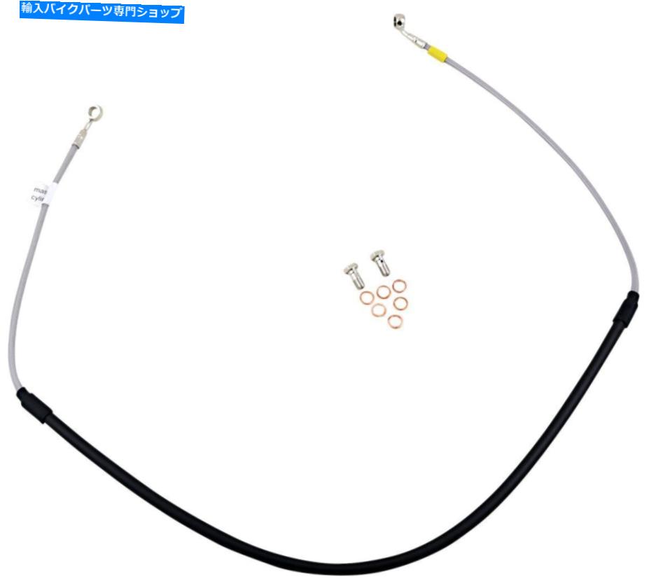 Hoses ガルファー編組ステンレス鋼フロントブレーキライン（FK003D141-1） Galfer Braided Stainless Steel Front Brake Line (FK003D141-1)【並行輸入品】