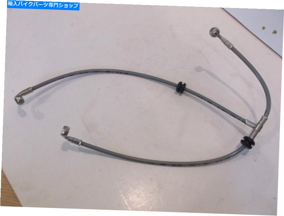Hoses 本物のアプリリアフロントブレーキホースケーブルRSV 1000ミル（04-08）MGS 01 AP8113984 Genuine Aprilia Front Brake Hose Cable RSV 1000 Mille (04 - 08) MGS 01 AP8113984【並行輸入品】