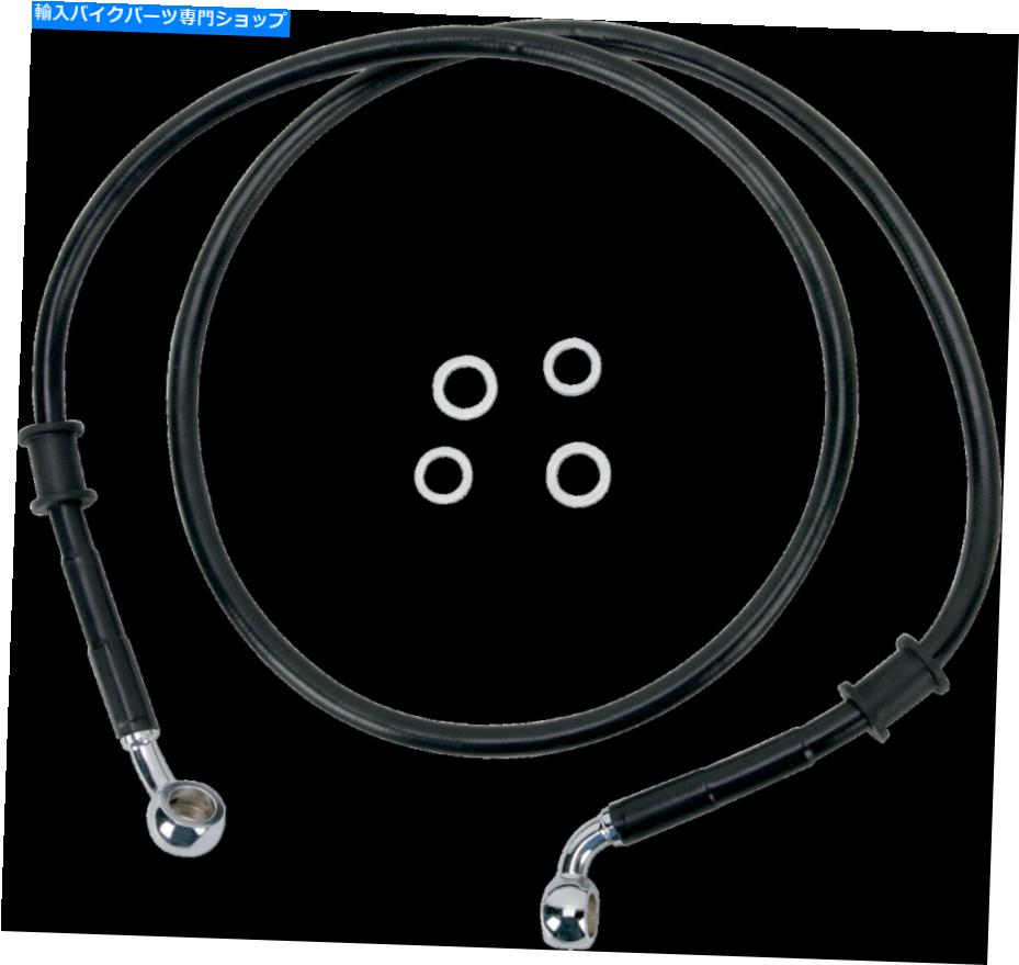 Hoses ドラッグ1741-2786標準長フロントステンレススチールブレーキラインキット DRAG 1741-2786 Standard Length Front Stainless Steel Brake Line Kit【並行輸入品】