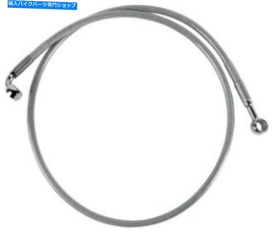 Hoses DS編組ブレーキラインキットフロントハーレーデビッドソンスポーツスター883/1200＃142867 DS Braided Brake Line Kit Front Harley Davidson Sportster 883/1200 #142867【並行輸入品】