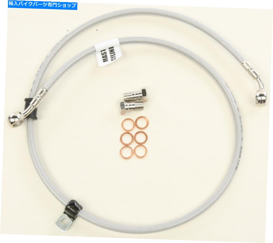 Hoses ガルファーステンレス鋼油圧ブレーキライン2ラインフロントFK003D872-1 Galfer Stainless Steel Hydraulic Brake Lines 2 Line Front FK003D872-1【並行輸入品】