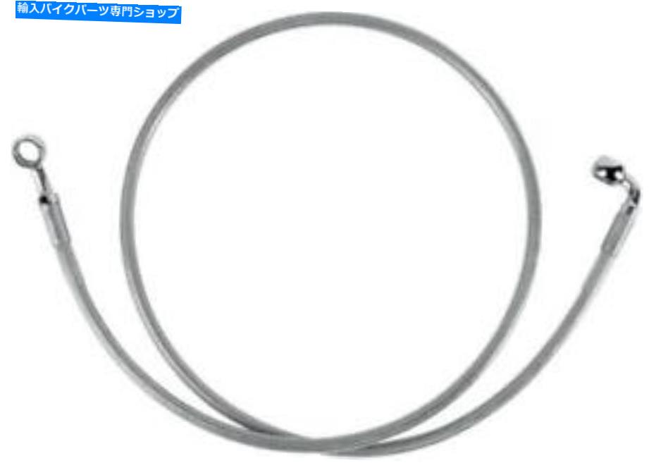 Hoses DS編組ブレーキラインキットフロントハーレーデビッドソンスポーツスター1200/fxd dyna/fxr/fxrs DS Braided Brake Line Kit Front Harley Davidson Sportster 1200/FXD Dyna/FXR/FXRS【並行輸入品】