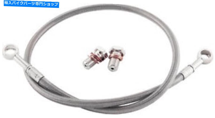 Hoses ガルファーブレーキラインリアシルバースズキ Galfer BRAKE LINE REAR SILVER SUZUKI【並行輸入品】