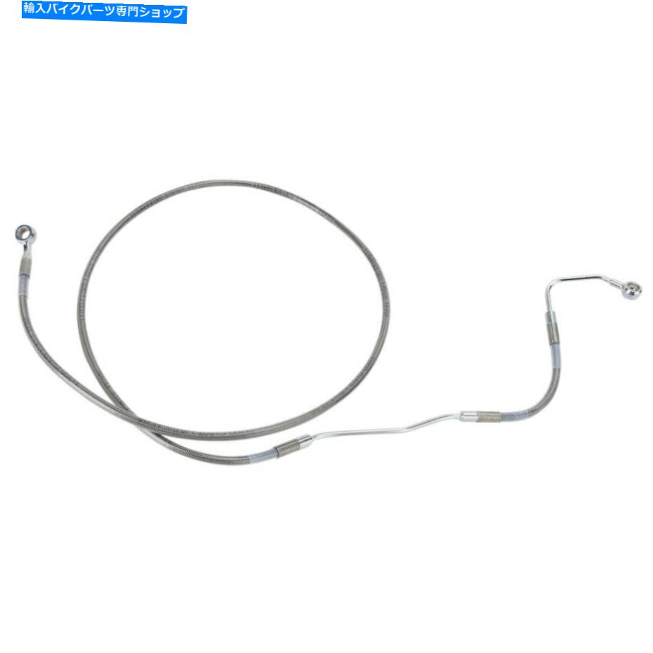 Hoses ドラッグフロント拡張+2ステンレススチールブレーキラインハーレー09-13 FLH/ T W/ ABSのドラッグ Drag Front Extended +2 Stainless Steel Brake Line for Harley 09-13 FLH/T W/ ABS【並行輸入品】 41,470円
