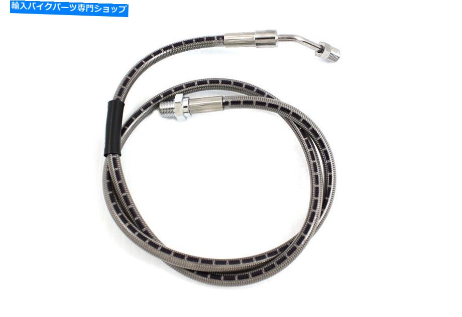 Hoses ステンレススチールリアブレーキホース34-1/8インチハーレーダビッドソンに適合する Stainless Steel Rear Brake Hose 34-1/8 inch fits Harley-Davidson【並行輸入品】