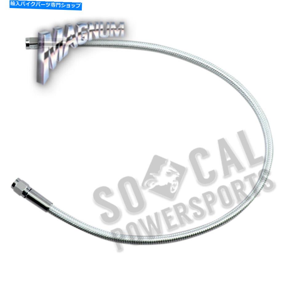 Hoses マグナムスターリングクロマイトII ABSユニバーサルドットブレーキライン-21インチ。 -AS3521 Magnum Sterling Chromite II ABS Universal DOT Brake Line - 21in. - AS3521【並行輸入品】