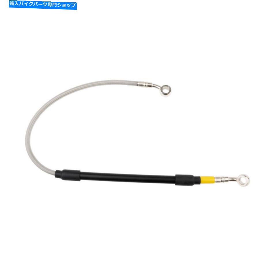 Hoses ガルファーリアスチール編組ブレーキライン標準長シルバーFK003D912R Galfer Rear Steel Braided Brake Line Standard Length Silver FK003D912R【並行輸入品】
