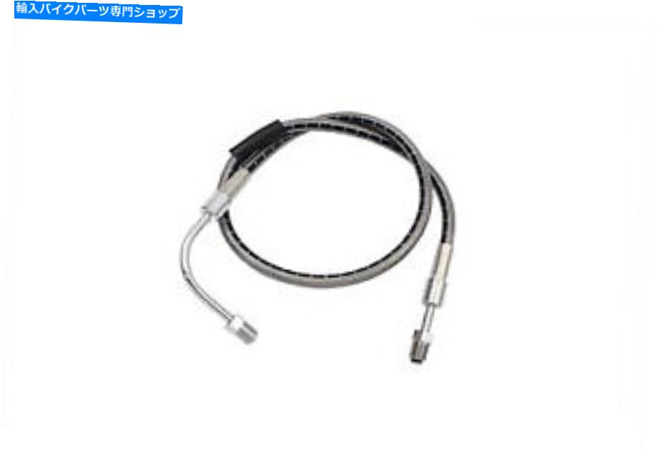 Hoses ステンレス鋼25インチフロントブレーキホースは、ハーレーダビッドソンに適合します Stainless Steel 25 inch Front Brake Hose fits Harley-Davidson【並行輸入品】 41,470円