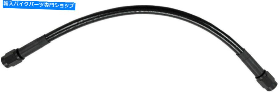 Hoses グッドリッジユニバーサルブラックブレーキホース、黒い端、71インチ。 | 11371 Goodridge Universal Black Brake Hose with Black Ends, 71in. | 11371【並行輸入品】