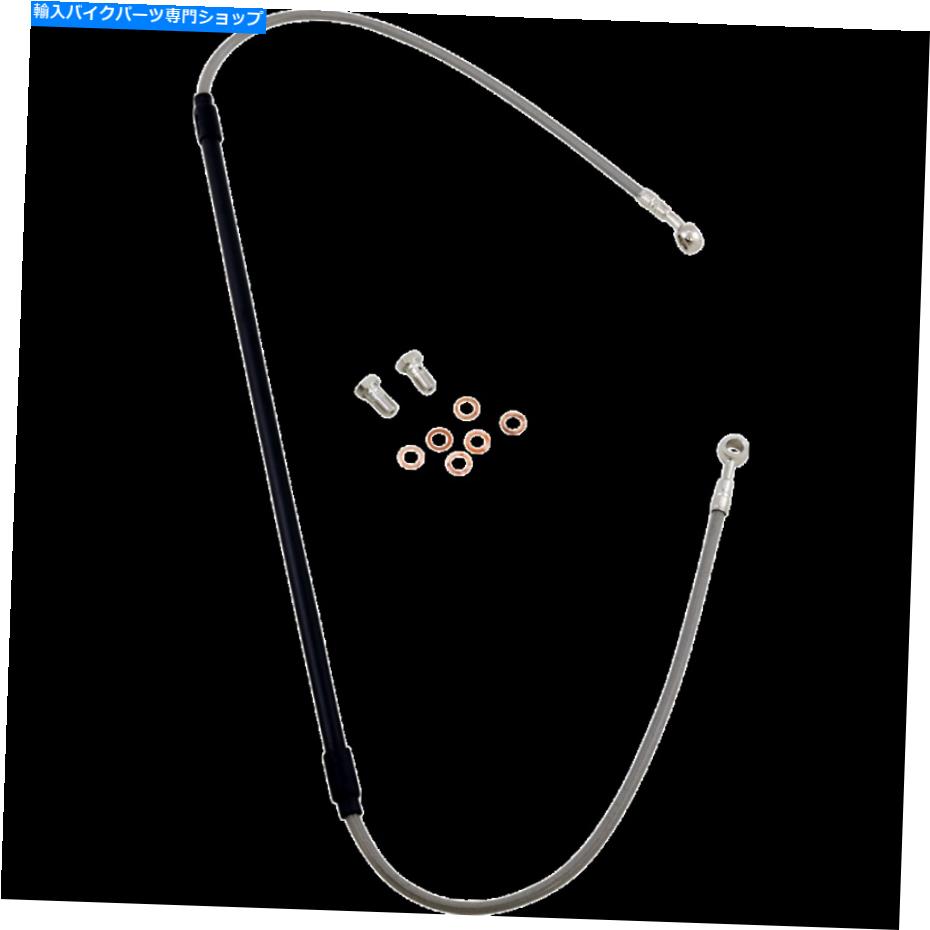 Hoses Galfer Brakes -FK003D933-1-ステンレス鋼フロント油圧ブレーキラインキット Galfer Brakes - FK003D933-1 - Stainless Steel Front Hydraulic Brake Line Kit【並行輸入品】