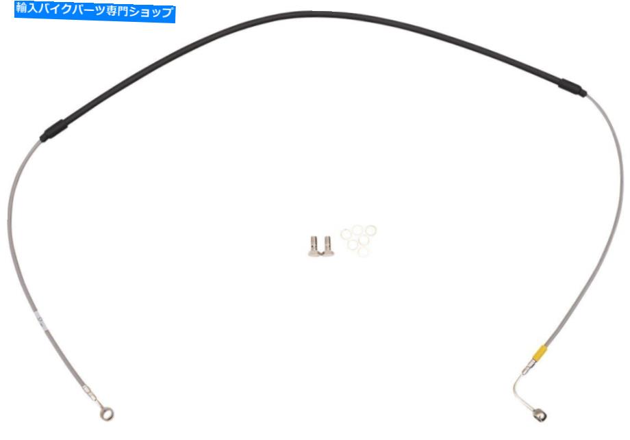 Hoses ガルファー編組ステンレス鋼フロントブレーキライン（FK003D426-1） Galfer Braided Stainless Steel Front Brake Line (FK003D426-1)【並行輸入品】