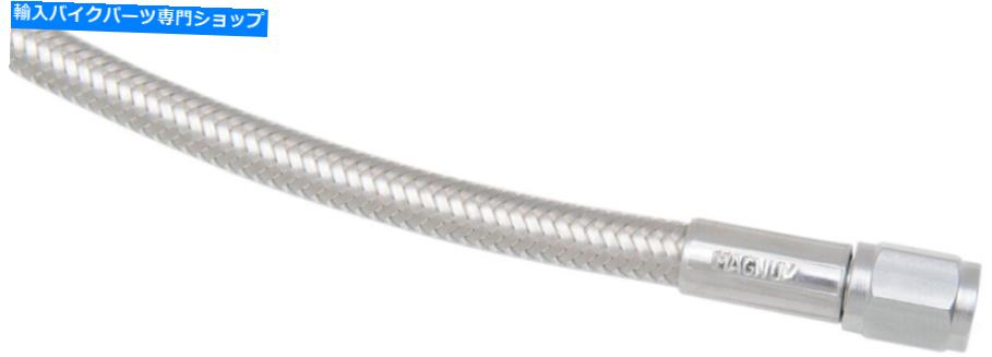 Hoses マグナム磨かれたステンレス編組ユニバーサルブレーキライン44in。 L 5544 Magnum Polished Stainless Braided Universal Brake Line 44in. L 5544【並行輸入品】
